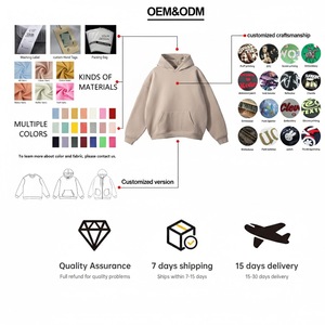 Fabricantes de Sudaderas con Capucha Personalizadas de 350GSM, Sudaderas con Capucha Extra Grandes Unisex Personalizadas para Hombre - Product Image 3