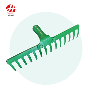 Bestseller Attrezzi Agricoli, Rastrelli da Giardino a 14 Denti, Rastrelli Metallici <span class=keywords><strong>per</strong></span> Foglie - Product Image 1