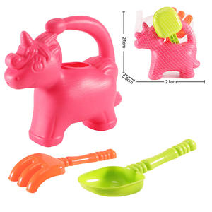 Plastic Gieter Met Dierenvorm Zwembaden Waterpret Strandzandspeelgoed Met Graafmachine En Schoppen - Product Image 4