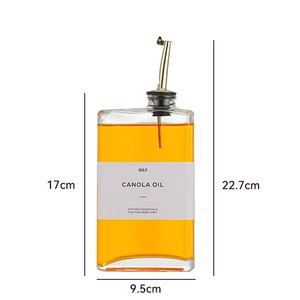 500ml Glasflasche mit Lotionspumpe Nachfüllbarer Handwasch-Lotion-<span class=keywords><strong>Toner</strong></span>-Spender für Flüssigseife - Product Image 6