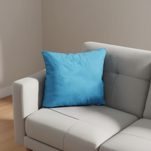 Cuscino in Denim Blu Zaffiro 50*50 Cojin per Sedute e Scopi Decorativi - Product Image 2