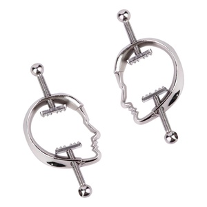 Juguetes Eróticos para Adultos, Pinza de Pezón de Metal con Forma de Corazón de Durazno, Clip para Senos con Bola de Peso para Mujeres, BDSM, Estimulación Vaginal, Juguete Sexual - Product Image 1