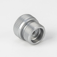 Adaptateur de gaz de camping personnalisable en aluminium anti-corrosion extérieure connecteur butane accessoires de cuisine en plein air pour l'escalade autre