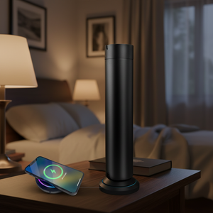 <span class=keywords><strong>Diffuseur</strong></span> d'arômes intelligent sans fil Bluetooth avec télécommande, recharge de téléphone, 150 ml, huile aromatique, brume froide, pour intérieur - Product Image 1