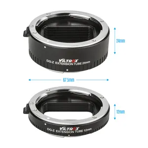 Viltrox DG-Z automatische Makro verlängerung rohre 12mm 24mm Metall adapter ring Autofokus Auto Belichtung TTL für Nikon Z Mount Kamera