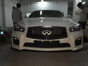 Nắp Trước Bằng Sợi Carbon Cho <span class=keywords><strong>Infiniti</strong></span> Q50 Base Model 2014-2017 Năm Đảm Bảo Đồ Đạc Hoàn Hảo - Product Image 6