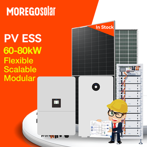 Onduleur hybride triphasé Morego Solar Deye 60kW-80kW Prix de gros IP65 Double AC Solution d'énergie photovoltaïque PV ESS - Product Image 1