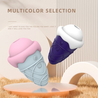 Silikon Klitoris süß saugen Vibrator Eis Ton Vibrator weibliche Stimulation Sexspielzeug