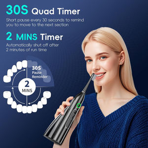 <span class=keywords><strong>Cepillo</strong></span> de <span class=keywords><strong>dientes</strong></span> eléctrico inalámbrico portátil 2 en 1 Combo de hilo dental de <span class=keywords><strong>agua</strong></span> 3 modos de cepillado y 5 niveles de presión IPX7 a prueba de <span class=keywords><strong>agua</strong></span> - Product Image 6