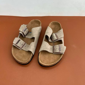 Sandales pour hommes à semelle en liège, modèle <span class=keywords><strong>Arizona</strong></span>, avec soutien orthopédique de la voûte plantaire, de fabricant vérifié, vente en gros usine - Product Image 2