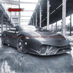 Pare-chocs avant de voiture en fibre de verre pour Lamborghini Gallardo LP550 LP560, style Performante, kit de pare-chocs avant 2008-2012 - Product Image 4
