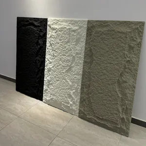 2023 diseño caliente 3cm 5cm piedra alternativa piedra artificial PU piedra de hongo