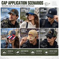 Casquette de baseball unisexe personnalisable avec logo, style streetwear et promotion événementielle, en tissu délavé vieilli, dos en maille, chapeau de sport