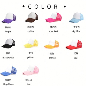 Thăng Hoa Mũ Trắng Chúng Tôi Kho Bán Buôn Lưới Với Biểu Tượng Tùy Chỉnh Thêu 5 Bảng Điều Chỉnh Trucker Cap Trống Thăng Hoa Mũ - Product Image 5