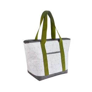 Sac isotherme réutilisable et étanche personnalisé pour le transport de nourriture, les voyages, les pique-niques et le camping - Product Image 1