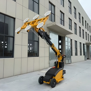 Automatic Glass Installation Vehicle Lifter Vacuum Suction Handling <b>Machine</b> for Curtain Wall Window - Product Image 1