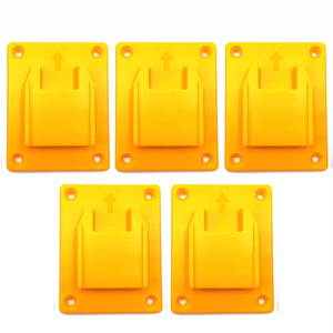Support de rangement pour outils compatible avec les batteries <span class=keywords><strong>DeWalt</strong></span> 14.4V/<span class=keywords><strong>18V</strong></span>/20V et Milwaukee <span class=keywords><strong>18V</strong></span>, support mural pour machine-outil, dispositif de fixation - Product Image 6