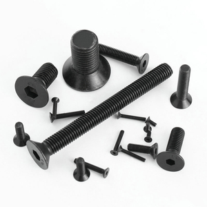 2 #4 #6 #8 #<span class=keywords><strong>10</strong></span> #3/16 1/4 1/2 5/16 3/8 Đế Quốc Oxit Đen Thép <span class=keywords><strong>Hex</strong></span> ổ cắm Allen phẳng chìm đầu vít bu lông - Product Image 4