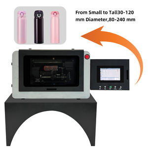 Mini imprimante UV de bureau cylindrique pour tasse, bouteille, gobelet, bougie, <span class=keywords><strong>impression</strong></span> d'<span class=keywords><strong>objets</strong></span> ronds avec fonction de vernis à l'encre blanche - Product Image 5