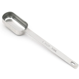โลโก้ที่กำหนดเองที่มีคุณภาพสูง304สแตนเลส<span class=keywords><strong>1</strong></span>ช้อนโต๊ะจับยาวช้อนวัด15มิลลิลิตร - Product Image 1
