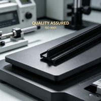 Perfil de Rotura Térmica Multicavidad PA66GF25 Poliamida para Sistemas de Ventanas de Aluminio y Aislamiento de Muros Cortina, Fabricación Personalizada OEM