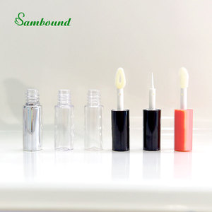 Tùy chỉnh Mini 1.5ml trong suốt PETG Lip Gloss Ống nhà máy bán buôn với vít cap cho mỹ phẩm dùng thử gói - Product Image 5