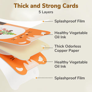 Cartes flash parlantes Joycat en anglais, 286 mots, jouets éducatifs sensoriels <span class=keywords><strong>Montessori</strong></span> pour les tout-petits, support <span class=keywords><strong>bilingue</strong></span> - Product Image 5