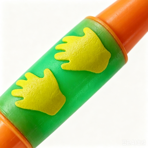 Ensemble de rouleaux tampons en éponge plastique multicolores pour artistes, pour peinture graffiti, DIY, pochoirs manuels, artisanat, jouets éducatifs pour enfants 18cm - Product Image 5