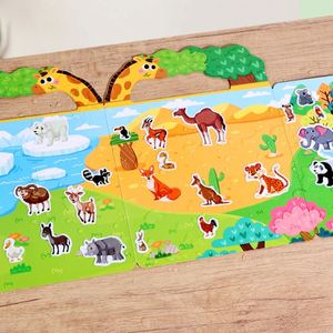 Portable Design <b>Fun</b> Toy Road Trips Airplane Journey Activity Perfect Travel Gift Entertained Kids Jelly Stickers Book - Product Image 3