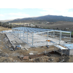 Edificio de metal con estructura de acero prefabricado industrial a la venta material de estructura de acero construcción almacén de acero - Product Image 3