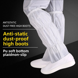 נעלי בית לסדנאות מגפי עגל גבוהה עגל עם הבלעדית רכה עמיד לאבק רכה - Product Image 3