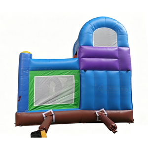 <span class=keywords><strong>Centre</strong></span> de jeux gonflable Lilytoys Monster Park avec toboggan, trampoline en PVC certifié CE pour événements pour enfants - Product Image 4