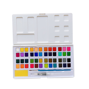 Artiste — ensemble de peinture <span class=keywords><strong>aquarelle</strong></span>, 36 couleurs, Portable, métallique solide - Product Image 5