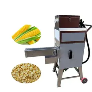 Favorable desgranadora de maíz material de acero inoxidable precio rendimiento alcance 98% separador de semillas de mazorca