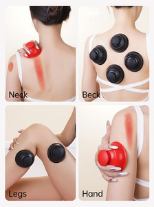 Cangkir Vakum Silikon Medis Kelas Rumah Tangga Grosir Bersertifikat CE Merek EwayHealth Alat Pijat Tubuh Alat Guasha - Product Image 5