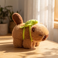 Nouveaux jouets en peluche Capybara populaires, rembourrés de coton PP, super doux, jouets anti-stress