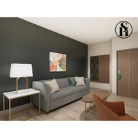 Mobilier moderne Holiday Inn Express, ensemble de mobilier pour chambres d'hôtel, mobilier moderne personnalisé Holiday Inn Express, hôtel