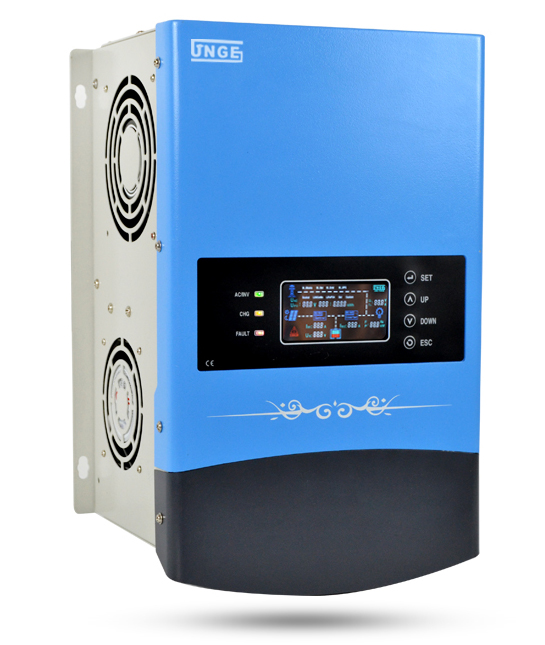 Все в одном Поддержка RS485 WIFI/ GPRS/ ETHERNET модуль 2 кВт Гибридный инвертор со встроенным контроллером Солнечного Заряда MPPT 50 Ампер