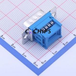 X0709WT7BL1 D-Sub/VGA Connector Connector ( Connector Type: Standard D-Sub )( Gender: Male )( Total Number of PINs: 9P ) - Product Image 2