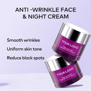 Crème raffermissante pour la peau Greenlem en gros/en marque privée, 50g, anti-âge, antioxydante, à l'acide hyaluronique et au collagène, atténue les rides du front - Product Image 2
