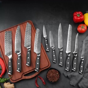 Juego de <span class=keywords><strong>Cuchillos</strong></span> de Cocina de 10 Piezas, Diseño Damasco, <span class=keywords><strong>Cuchillos</strong></span> Japoneses, Juego de <span class=keywords><strong>Cuchillos</strong></span> de <span class=keywords><strong>Chef</strong></span>, <span class=keywords><strong>Cuchillos</strong></span> de Cocina de Acero Inoxidable <span class=keywords><strong>para</strong></span> Cortar - Product Image 5