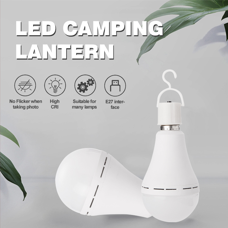 Rechargeable Emergency LED Bulb 12W with Motion Sensor - Zhongshan Hulang Lighting
