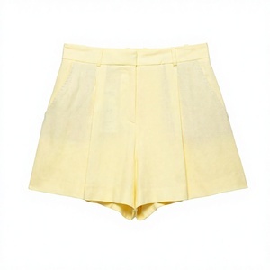 Shorts Casuales de Mujer Vintage con Cremallera y Cintura Alta, Nueva Colección Verano 2025, Tejido Transpirable - Product Image 4