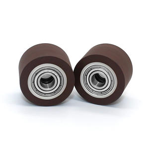 Poulies plates à double roulement 686RS à haute capacité de charge, revêtues de caoutchouc, résistantes à l'usure et silencieuses, vente en gros d'usine (6*22*15mm) - Product Image 3