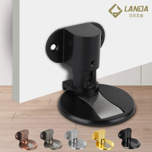 Adjustable Zinc Alloy Door <b>Stopper</b> Floor Mount Minimalist Design Easy Installation For Bedroom Bathroom - Product Image 5
