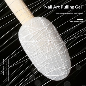 Gel de photothérapie élastique effet soie pour nail art japonais, pour la peinture de couleurs, le mélange de motifs floraux et le <span class=keywords><strong>dessin</strong></span> de motifs végétaux - Product Image 1