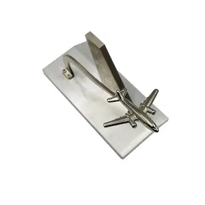 Manufacture metal Airplane-Shaped Card Holder Business card holder