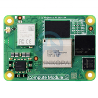 Módulo de cómputo Raspberry Pi Placa de 5 núcleos, 4GB RAM 32GB eMMC CM5 Módulo WiFi expandible Quad-Core CPU de 64 bits LPDDR4 SDRAM