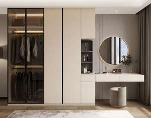 Armoires <span class=keywords><strong>de</strong></span> luxe sur mesure, armoires en <span class=keywords><strong>bois</strong></span>, placards et systèmes <span class=keywords><strong>de</strong></span> rangement, fabriqués en panneaux <span class=keywords><strong>de</strong></span> mélamine. - Product Image 1