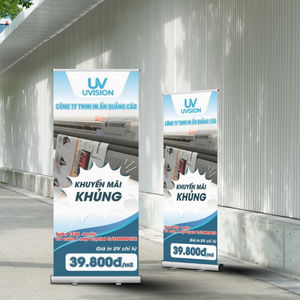 Support publicitaire en PP imprimé sur mesure, non adhésif, couleur durable avec finition brillante - Product Image 2